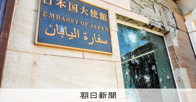 スーダンの「忘れられた」内戦が4年目に　日本大使館に「銃弾跡」も