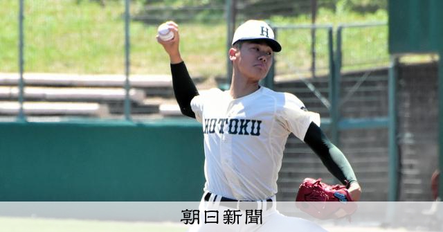 報徳学園の2年生右腕、三塁を踏ませない好投 「夏の主役」を目指す