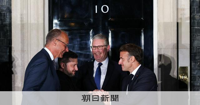 英仏独とウクライナの首脳が会談　ロシアとの和平交渉へ５条件示す 
 
英国、フランス、ドイツの首脳は7日、ウクライナのゼ