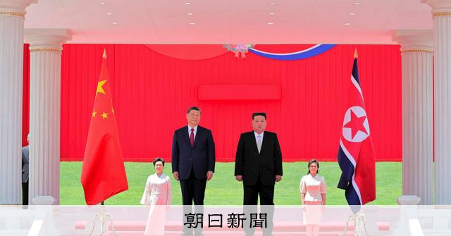 【社説】北朝鮮の非核化に触れず　中朝首脳会談、問われる中国の責任