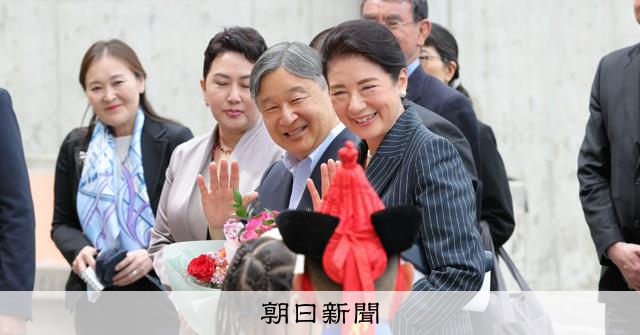 雨後皇后感嘆「再來一次」　緬懷蒙古抑留犧牲者58秒