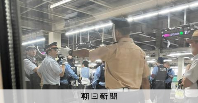 北陸新幹線車內驚傳持刀通報，大宮站延誤約20分鐘