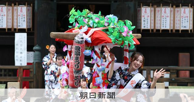 大阪三大夏祭之一「愛染祭」揭開序幕，宣告夏日來臨