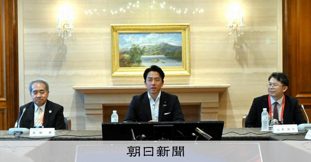 小泉防衛相、防衛産業スタートアップと意見交換 技術活用に意欲:朝日新聞
