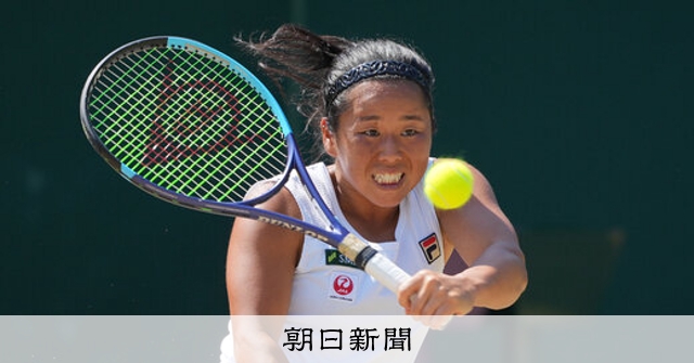 47分、上地圧勝 テニス・ウィンブルドン選手権：朝日新聞