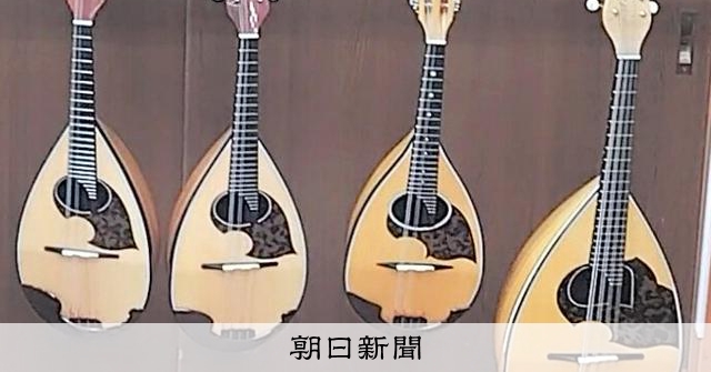 高品質な音や仕上げ マンドリン大国を支えるのは職人の手作業：朝日新聞