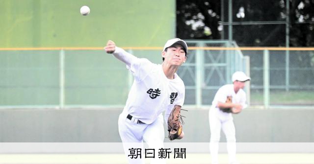 守備を信じて」気合を入れ直し 時習館の尾崎投手、ピンチしのいだ