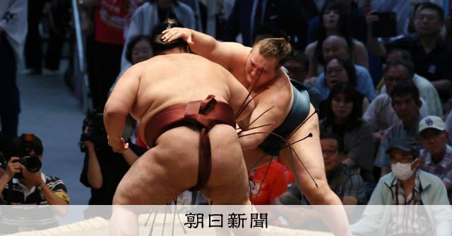 関脇安青錦が3度目優勝 特例で大関復帰、賜杯も奪取:朝日新聞
