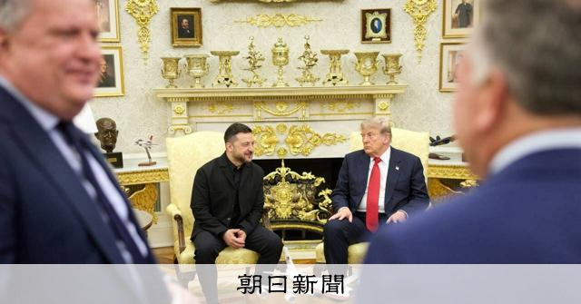 ゼレンスキー氏訪米、トランプ氏と会談　ミサイル国内生産など協議