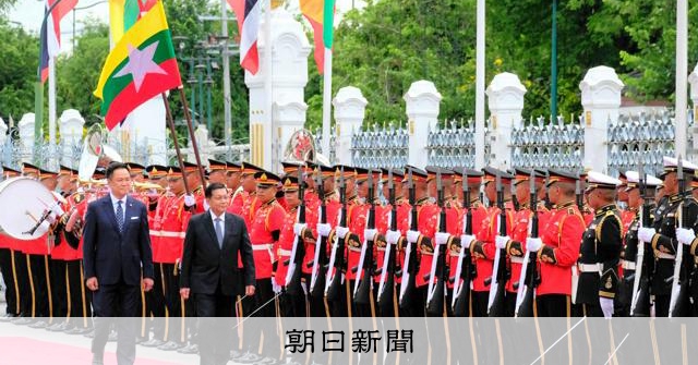 ミャンマー親軍政権トップ、タイ首相と会談　ASEAN関係修復狙う