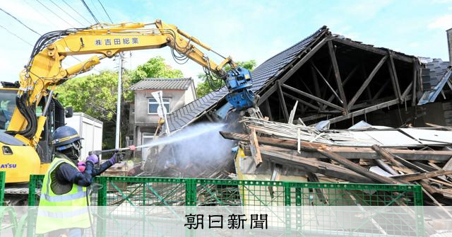 思い出のつまった家、しょんなか」 熊本地震の緊急公費解体始まる