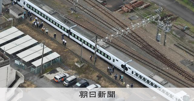 東武日光線新鹿沼站發生事故，四名軌道作業員遭特急列車撞擊身亡