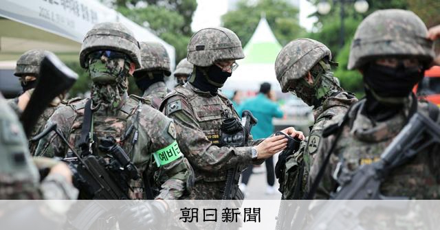 米韓合同軍事演習が短縮され終了、北朝鮮は「哀れな立場」と非難