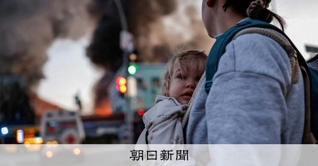 キーウの民放にロシア軍が攻撃 「放送中の報道局標的」 6人負傷