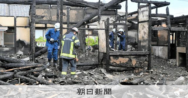 三重津市住宅火災釀4死 疑因瓦斯氣爆
