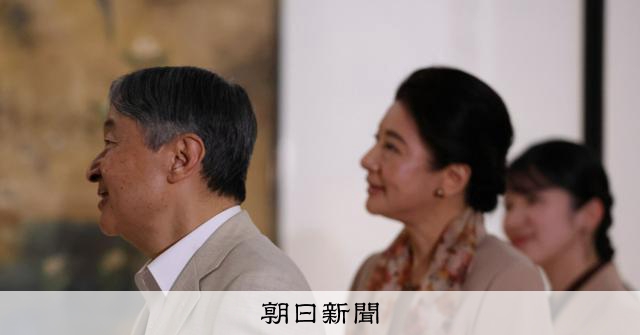 德仁天皇夫婦與愛子公主參觀大英博物館日本美術展